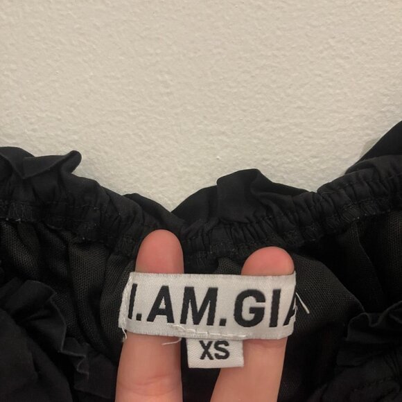 I.AM.GIA Black NAOMI Bustier Top!｡･:*:･ﾟ★,｡･:*:･ﾟ☆｡･:*:･ﾟ★,｡･:*:･ﾟ☆ - Picture 4 of 4